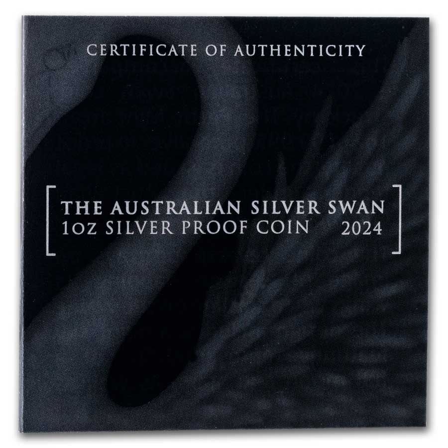 2022年 オーストラリア「白鳥・ハクチョウ・スワン」純銀 1オンス 銀貨 2022年 (新品) オーストラリア「白鳥・ハクチョウ・スワン」純銀