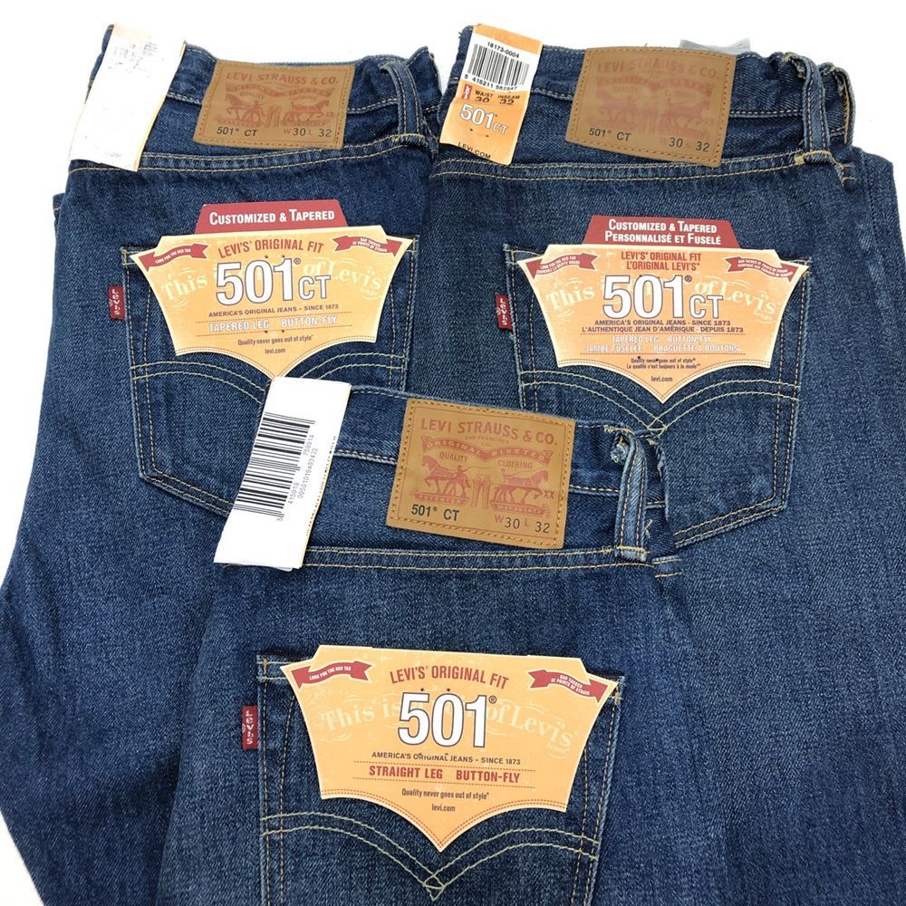 新品 Euro Levi's 501 CUSTOMIZED&TAPERED ユーロ リーバイス 501 CT