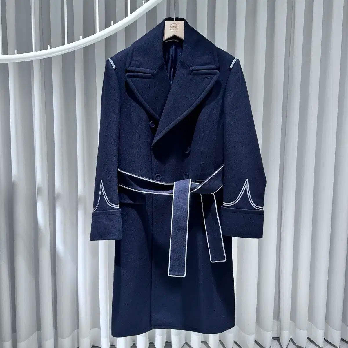 48 DIOR ディオール 暴走 コレクション ローブ ベルト付き コート