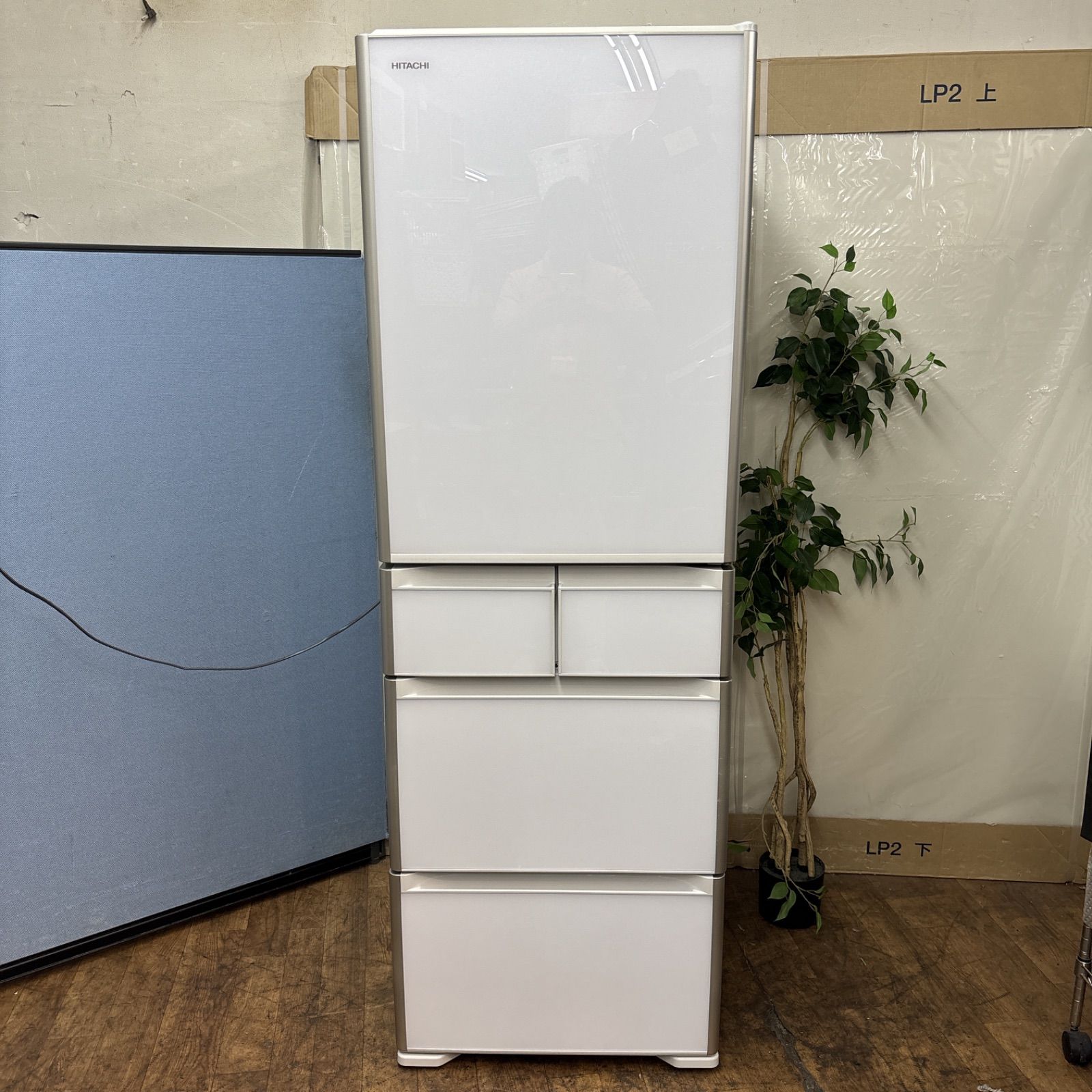 I648 🌈 名古屋市近郊配送設置無料！ HITACHI 冷蔵庫 (401L) 5
