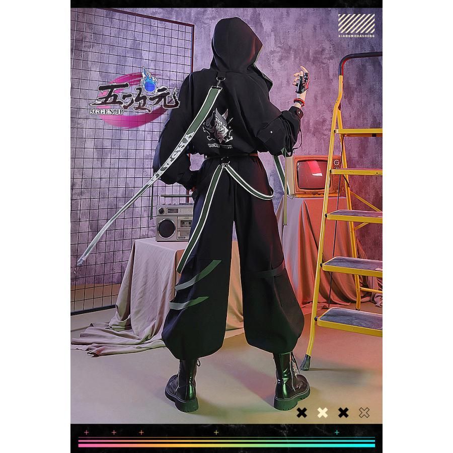 三分妄想1/3Delusion】 原神 降魔大聖 ショウ コスプレ衣装 コスチューム ※ウイッグ/ブーツ/仮面別売