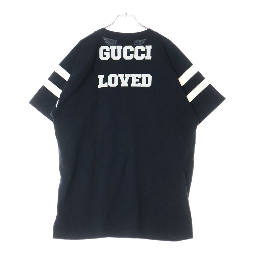 グッチ GUCCI Tシャツ GUCCI グッチ 100周年 MUSIC IS MINE ロゴ Tシャツ 660744