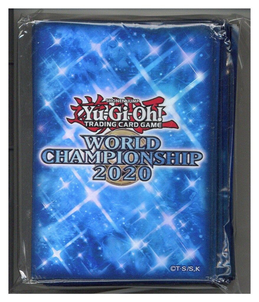 wcs 2020 スリーブ 遊戯王 WCS2024 スリーブ 青 未開封 遊戯王 WCS