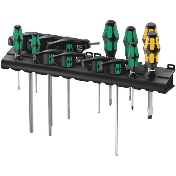 WERA ヴェラ 14本組 自転車整備 メンテナンス用 オールラウンド ドライバーセット 004190 工具 ツール DIY 作業工具 道具