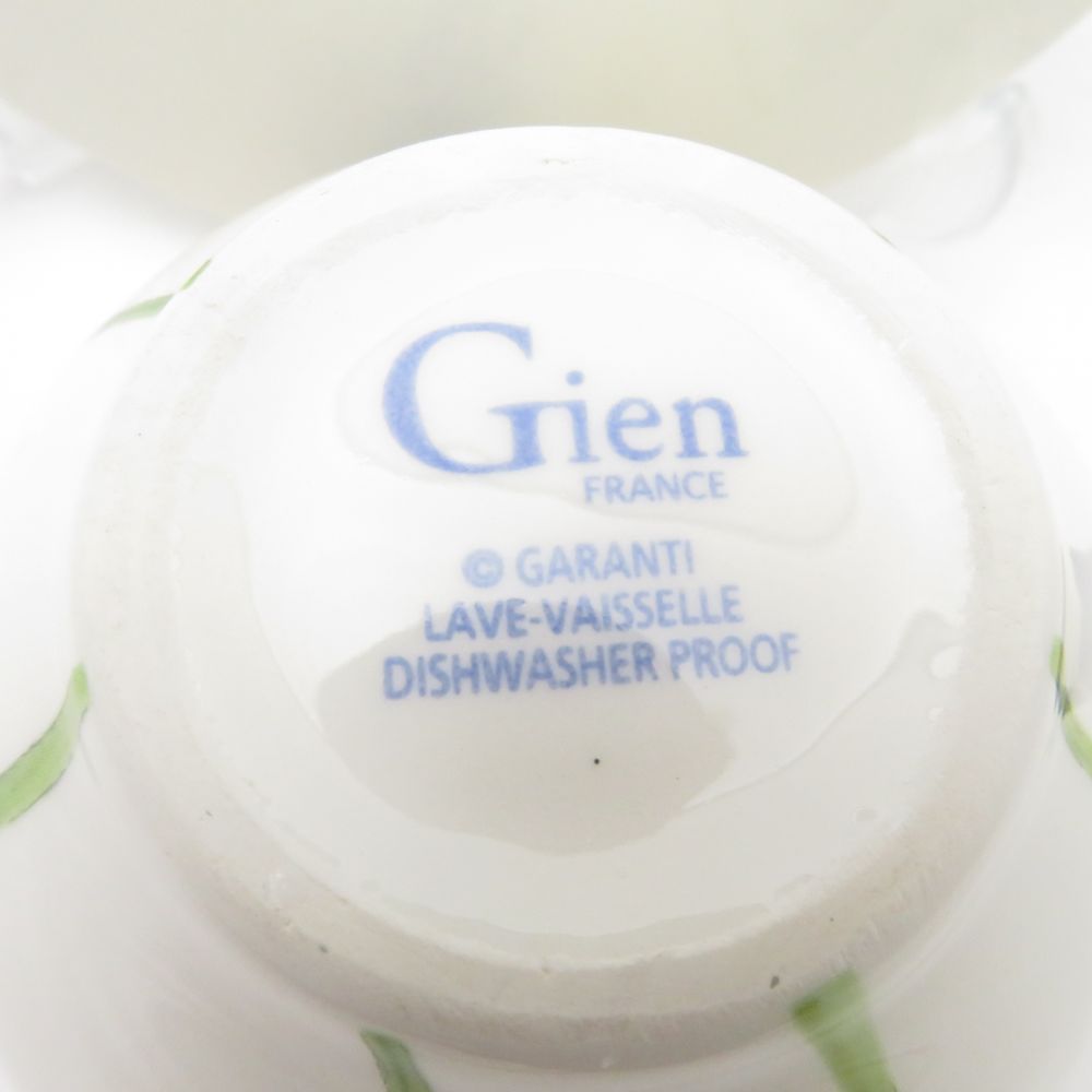 未使用 Gien ジアン アリス カップ&ソーサー 花柄 フラワー 未使用 Gien ジアン アリス カップ&ソーサー 花柄 フラワー