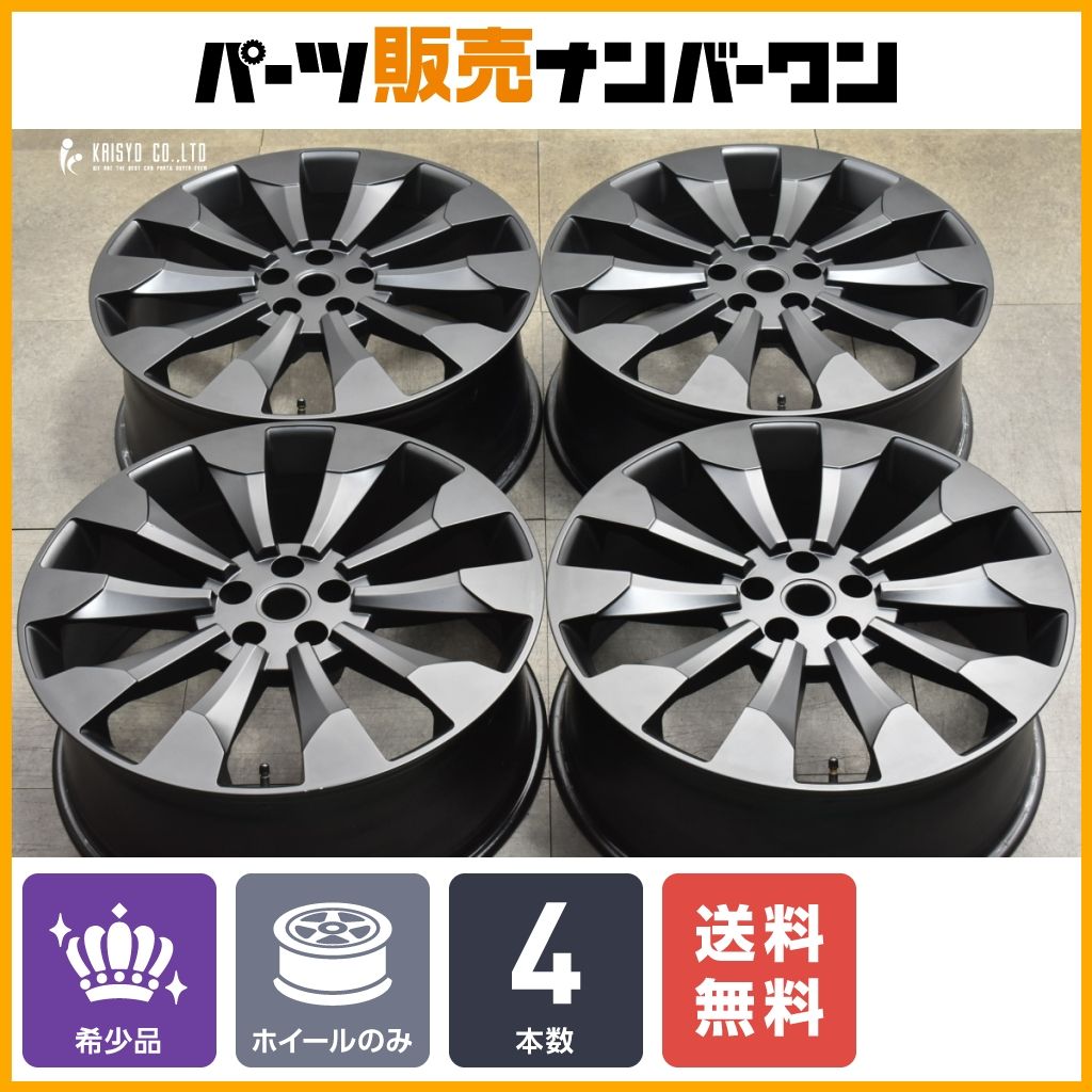 程度良好 BRITISH LABEL Turbine-10 22in 9J 30 PCD120 4本 ランドローバー ディフェンダー レンジローバー スポーツ ディスカバリー