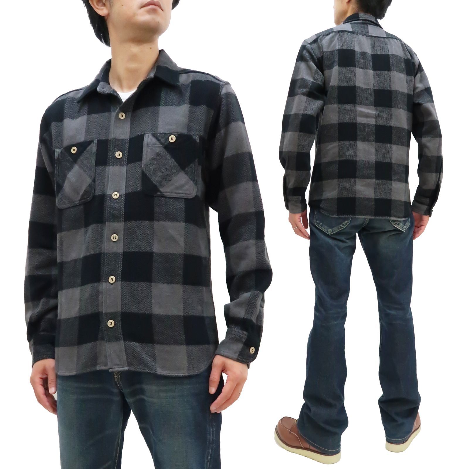 MLS1020M23 桃太郎ジーンズ Momotaro Jeans 長袖シャツ MLS1020M23