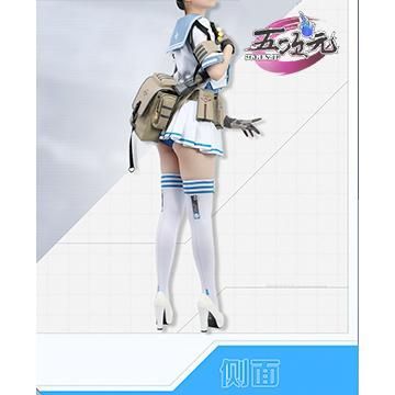 作成する 五次元 勝利の女神 NIKKE ニケ ネオン コスプレ 衣装 ウィッグ 靴 追加可 CS09019BJ ハロウィン コート