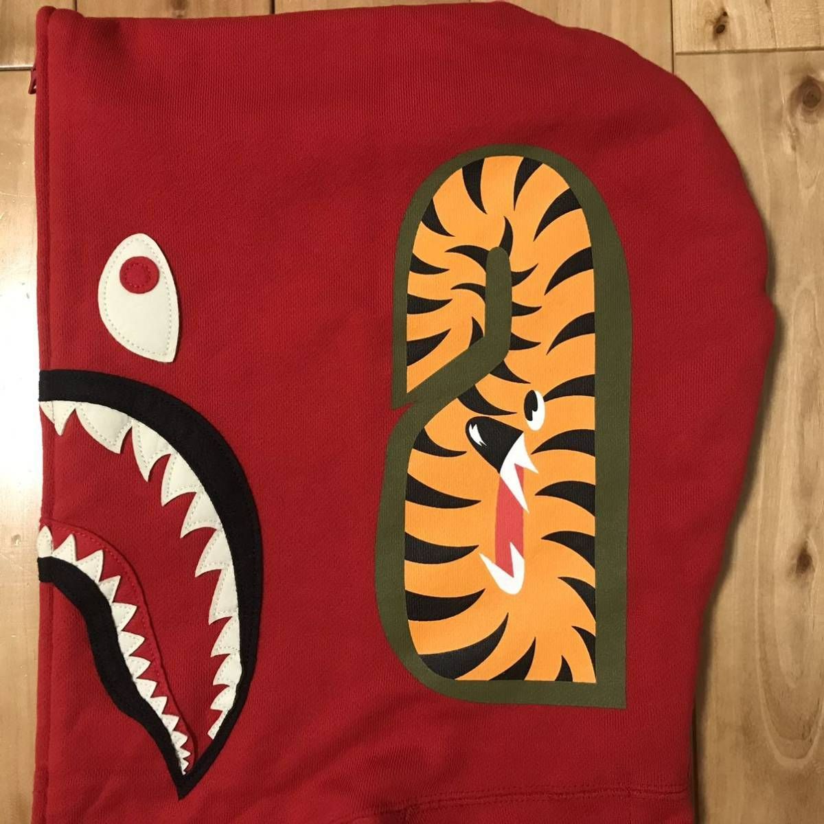 ☆蓄光☆ シャーク パーカー XLサイズ shark full zip hoodie a 