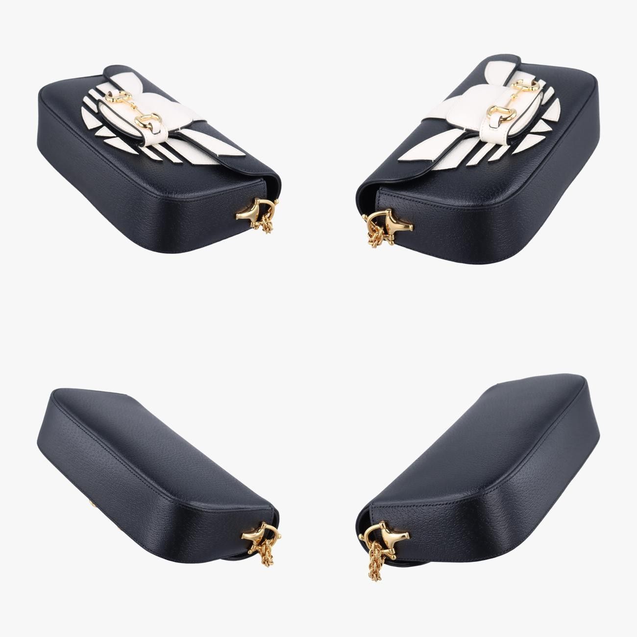 グッチGucciアディダスコラボ ホースビットブラック × ホワイトレザー722009I039625179 WWW_OLIVIERBERNSTEIN_COM