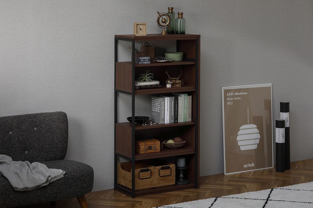 アイリスオーヤマ スライドオープンシェルフ