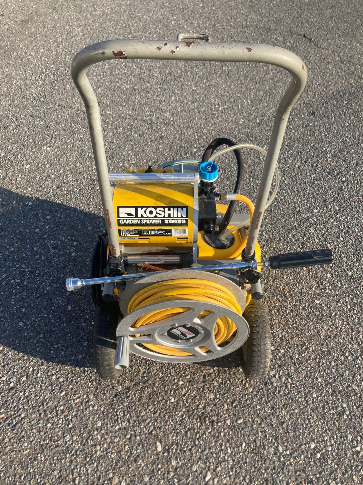 品 0922 工進 電動噴霧器 ガーデンスプレーヤー MS-252RT25 IT6FLOAYQRRC