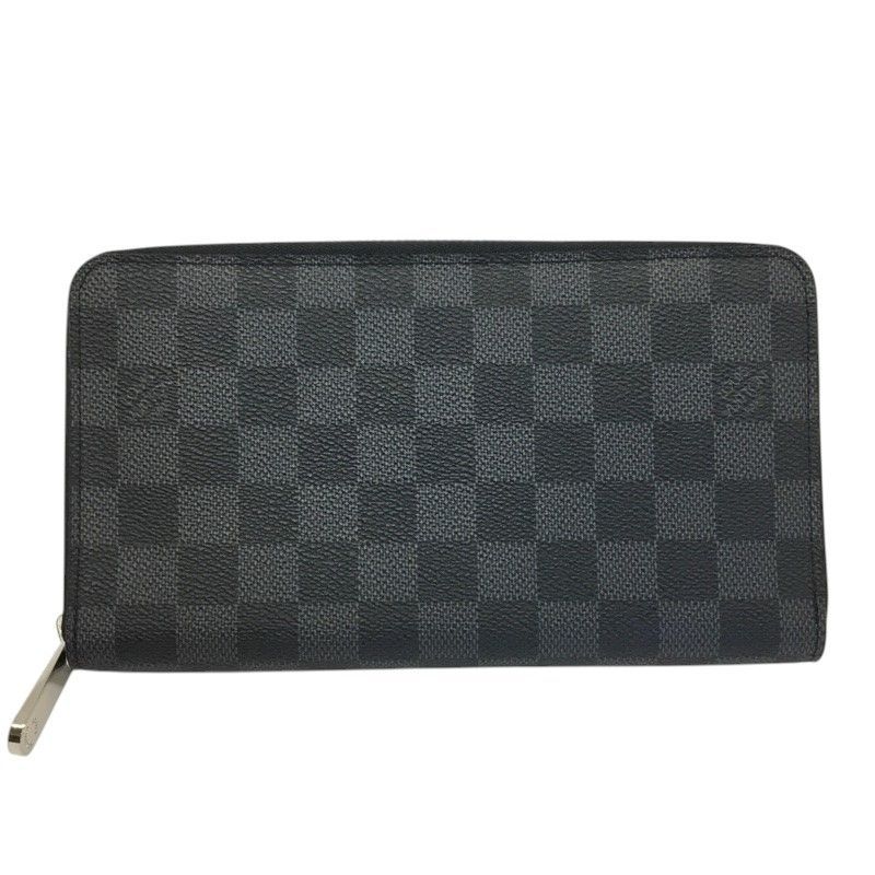 LOUIS VUITTON ルイヴィトン ジッピーオーガナイザー N63077 ダミエグラフィット ラウンドファスナー長財布 品| -B 質屋 かんてい局那覇店 ｎ3101558927300410