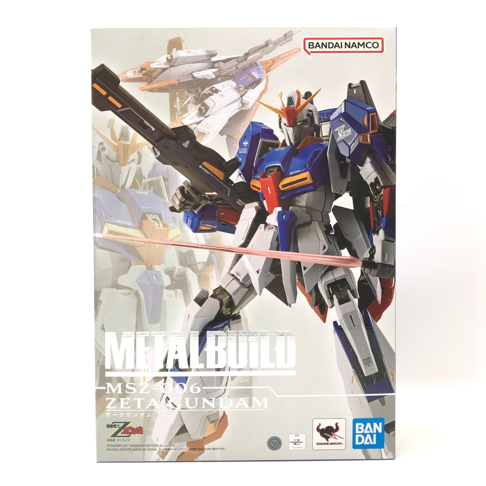 〇 BANDAI SPIRITS フィギュア METAL BUILD ゼータガンダム 機動戦士Zガンダム 未開封品