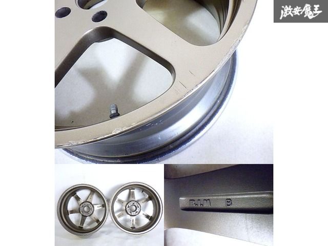 ●B.I.M ZEIT RR 18インチ 7.5 48 PCD114.3 5H 5穴 ホイール 2本 アルファード ヴェルファイア ノア ボクシー エスクァイア 棚B-7 FFCRYSTALESIA_COM