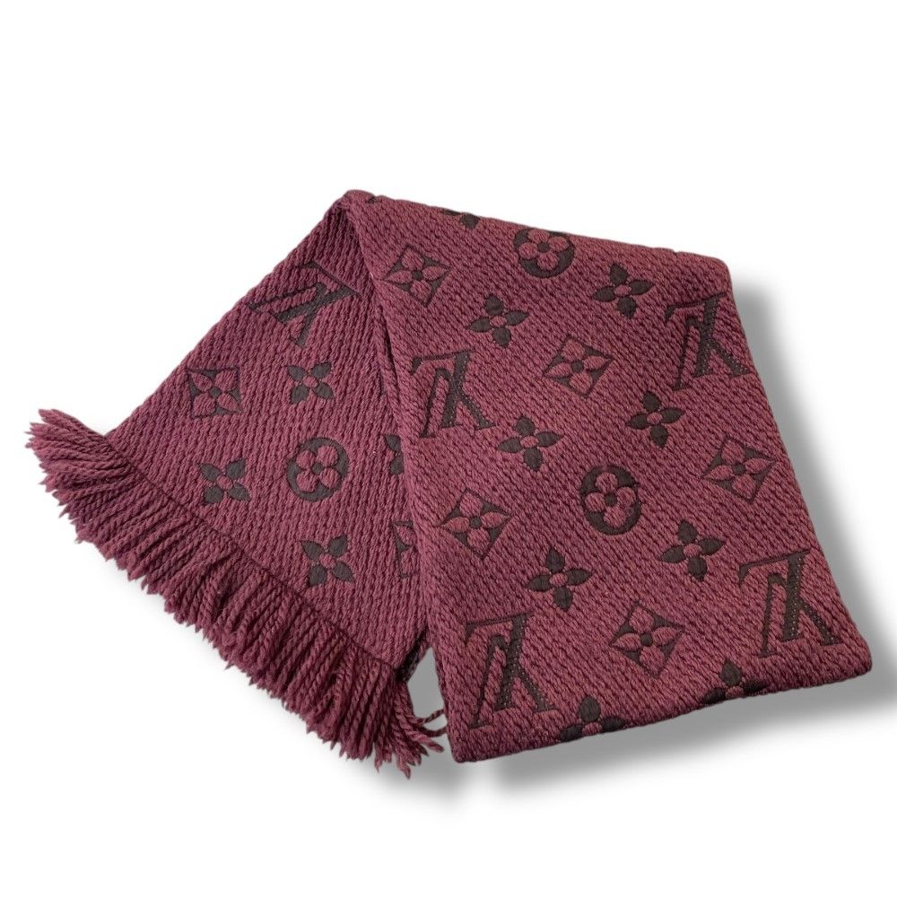 LOUIS VUITTON ルイヴィトン マフラー エシャルプ・ロゴマニア