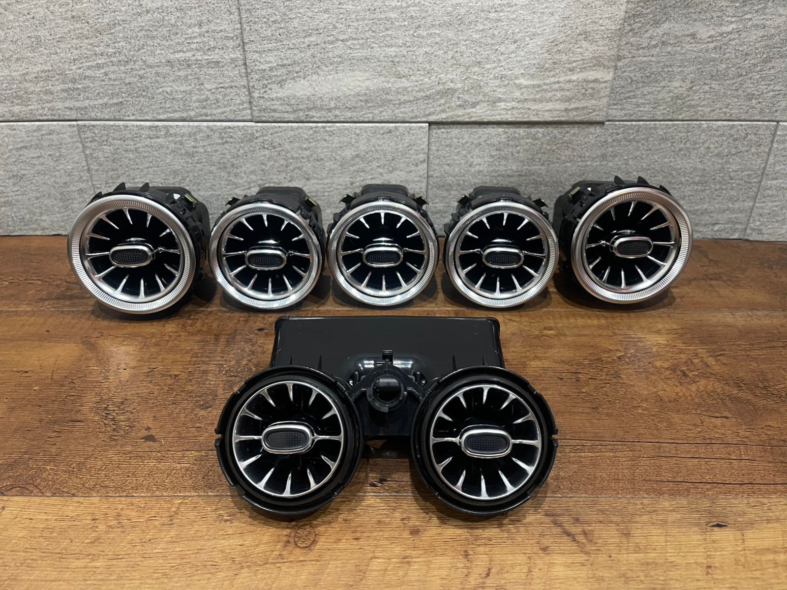 ベンツ GLCクラス X253 前期 エアコンルーバーアンビエント 7PCS 商品番号4904