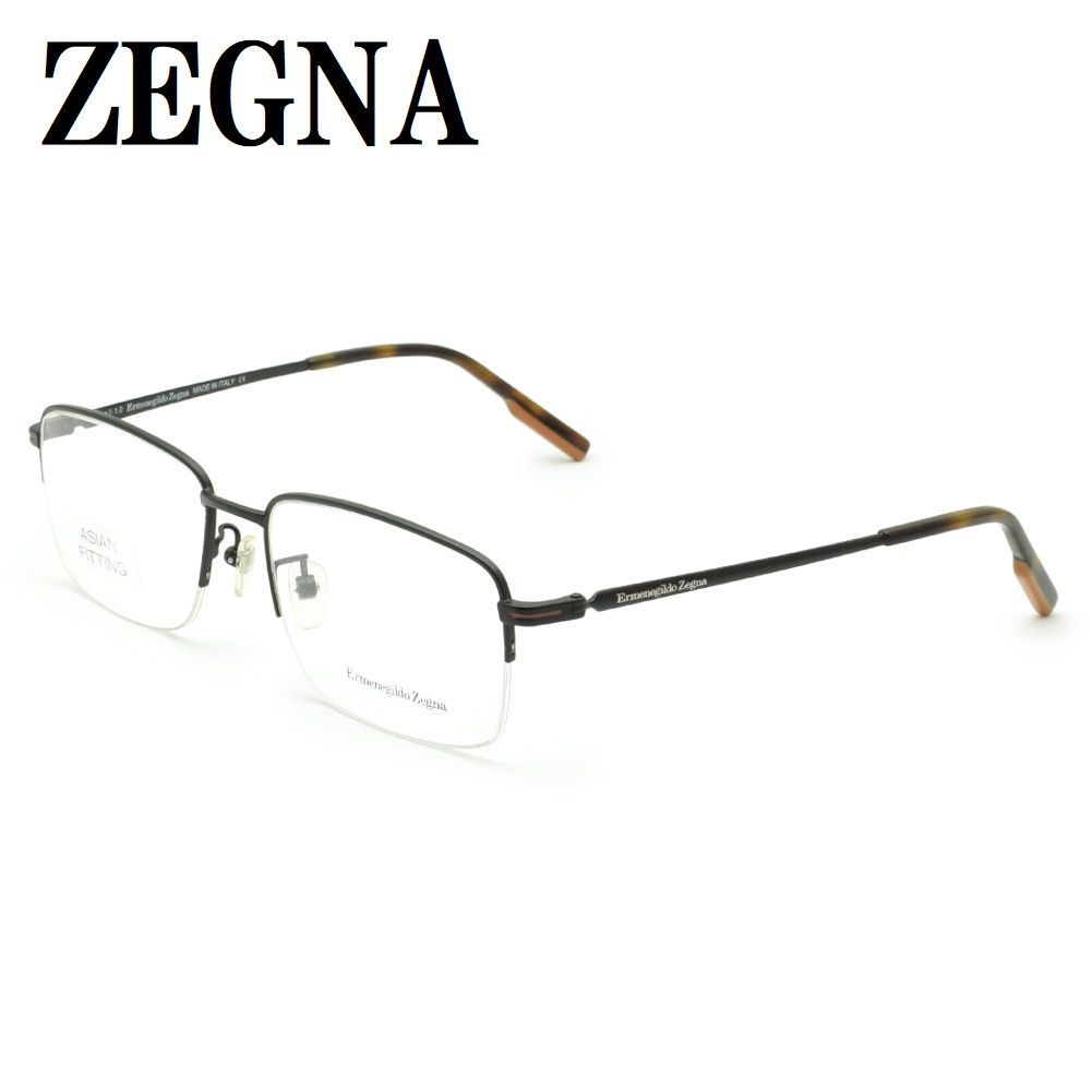 エルメネジルド・ゼニア メガネ EZ5190-D/V-032 ゴールド ノーズパッド メンズ 眼鏡フレーム のみ Ermenegildo Zegna ゼニア ZEGNA EZ5190-D 002 57 Ermenegildo Zegna 眼鏡 メガネ