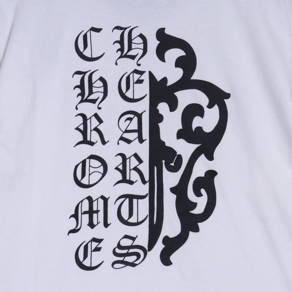 CHROME HEARTS ヴィンダガー英字バックプリントTシャツ Lサイズ