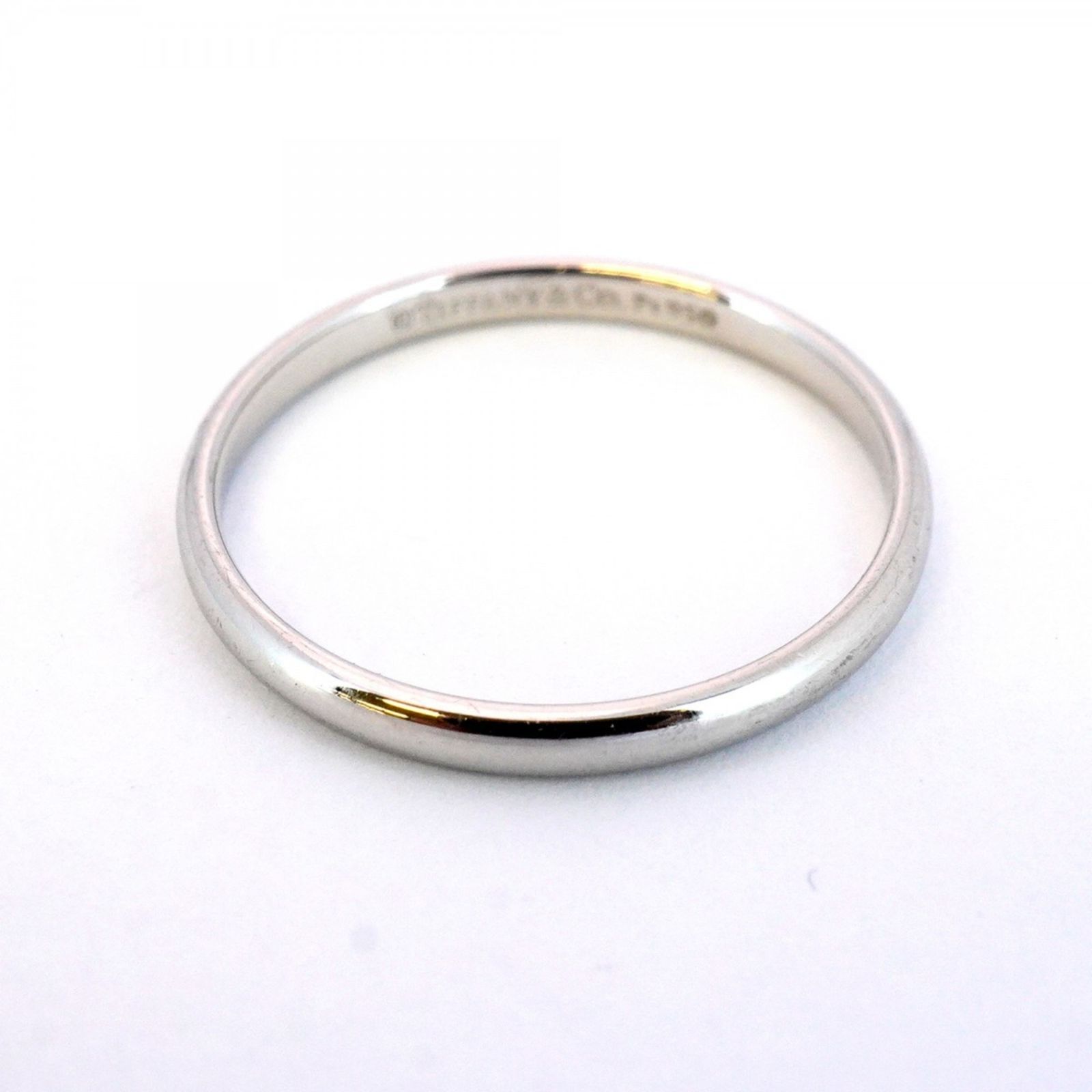 最新アイテムを海外通販！ ティファニー Tiffany ティファニー リング ウェディング Pt950 プラチナ 16号メンズ  最安値通販! 