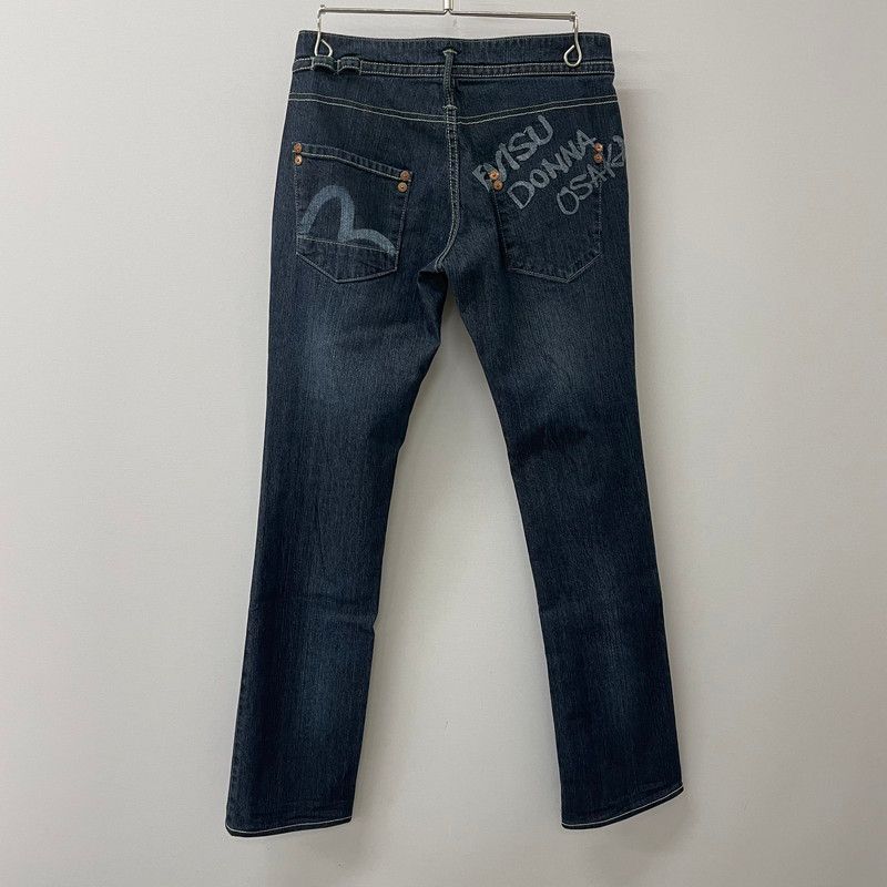 中古品】EVISU エヴィス DONNA OSAKA DENIM PANT ドンナ 大坂
