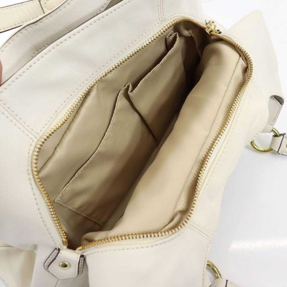 コーチ F24686 キャンベル ホーボー ハンドバッグ オフホワイト COACH 