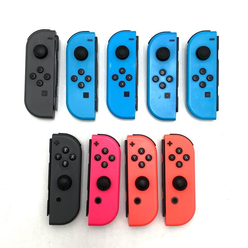 ｹﾞｰﾑOP ｼﾞｬﾝｸ Joy-Con ジョイコン9個まとめ 右4個 左5個 95 240095289059