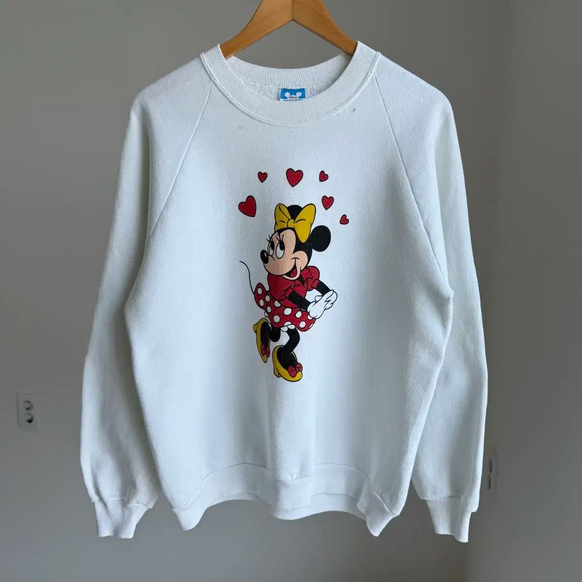 Disney ディズニー 80s ミニーマウス スウェットシャツ