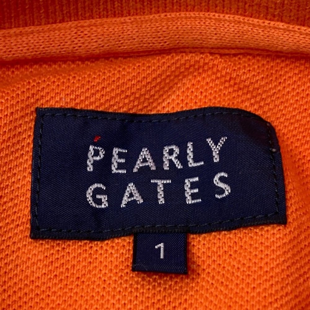 サイズ：1 PEARLY GATES パーリーゲイツ 2023年モデル 半袖ポロシャツ  オレンジ系 [240101433066] ゴルフウェア レディース ストスト 1-240101433066-m-01-pl.jpg