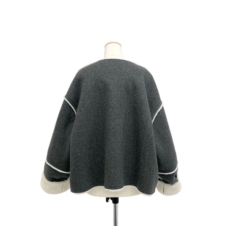 ETRE リバーシブルムートンブルゾン ETRE TOKYO リバーシブルムートンブルゾン - メルカリ