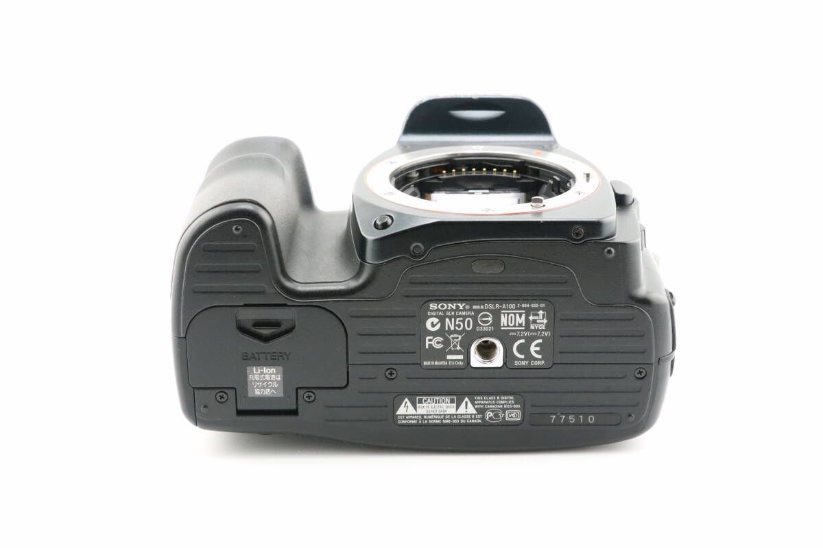 ☆美品☆ソニー SONY α100 DSLR-A100 + DT 55-200mm F4-5.6 SAM