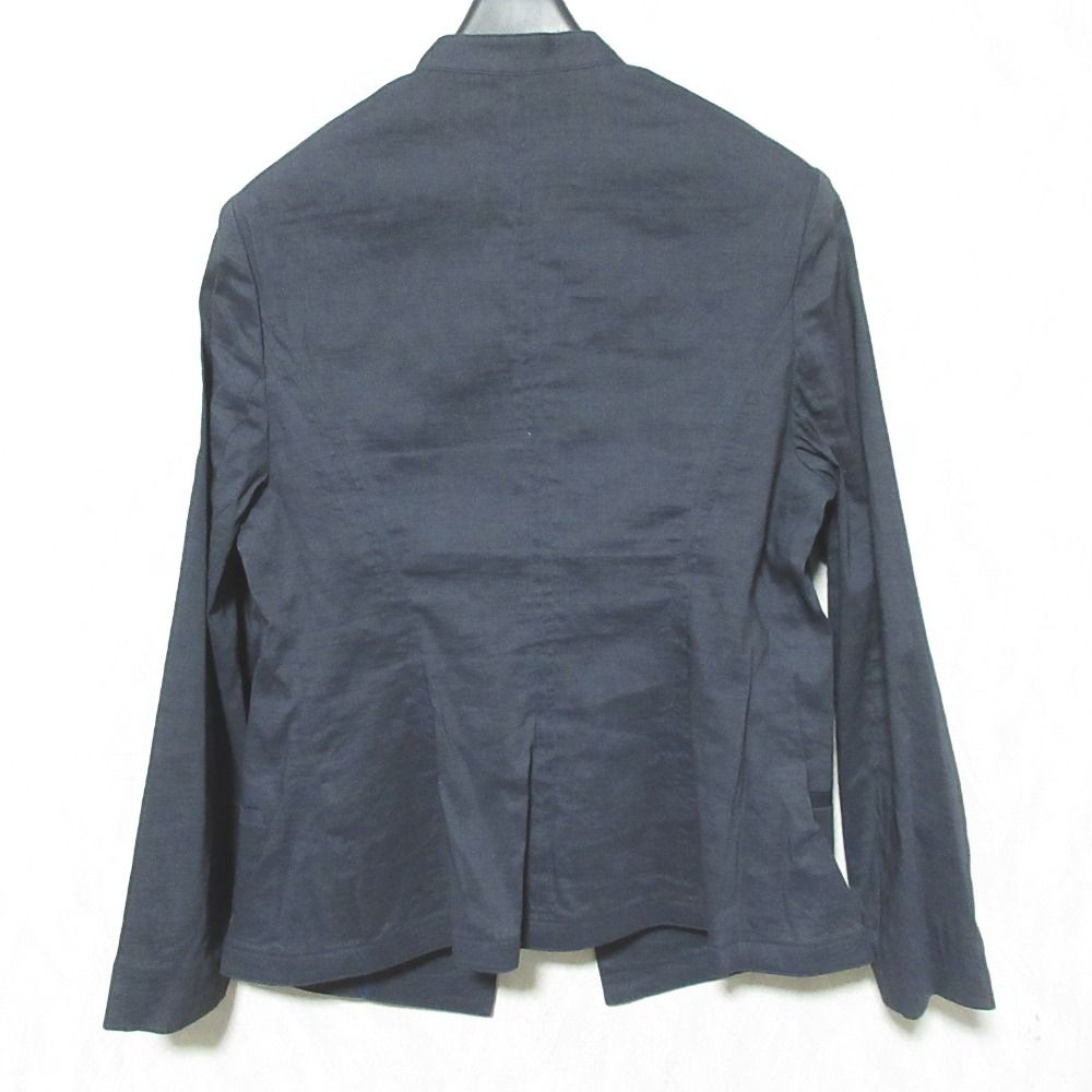 春夏 セオリーリュクス CRUNCH ストレッチリネン ノーカラージャケット ESSENTIAL LINEN | Theory luxe（セオリーリュクス）公式通販サイト