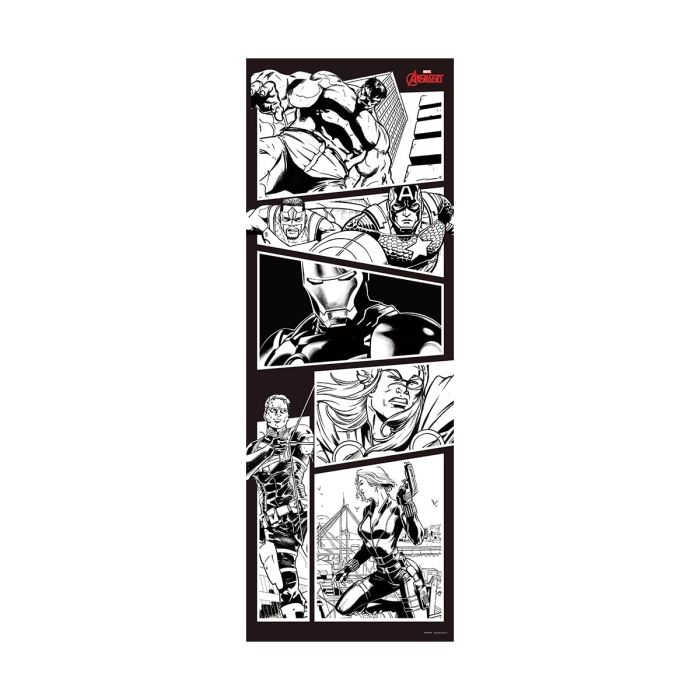 3営業日で発送 プリ テック PRITECH MARVEL AVENGERS マーベル アベンジャーズ ウォールステッカー 2シートタイプ WP_M020-2