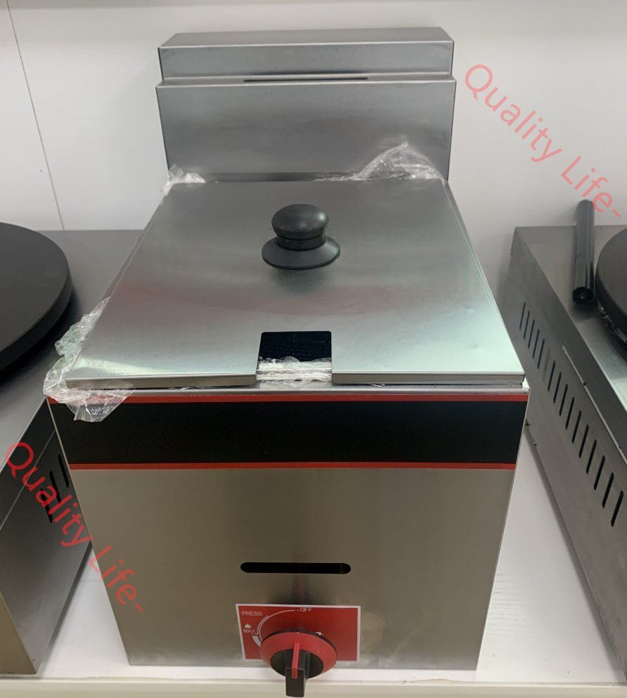 ガスフライヤー 10L 1槽式 揚げ物天ぷら LPガス式|業務用|飲食店|店舗用品|屋台|出店
