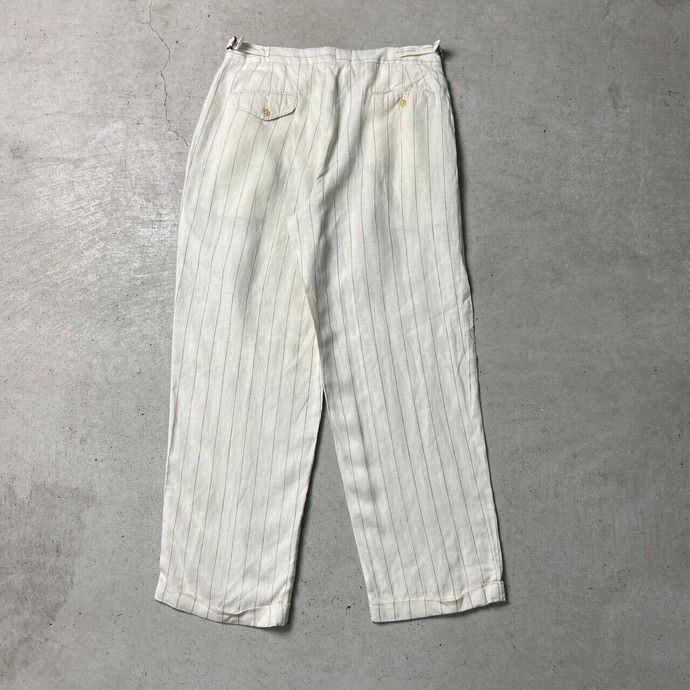 90年代 USA製 Polo by Ralph Lauren ポロバイラルフローレン リネン