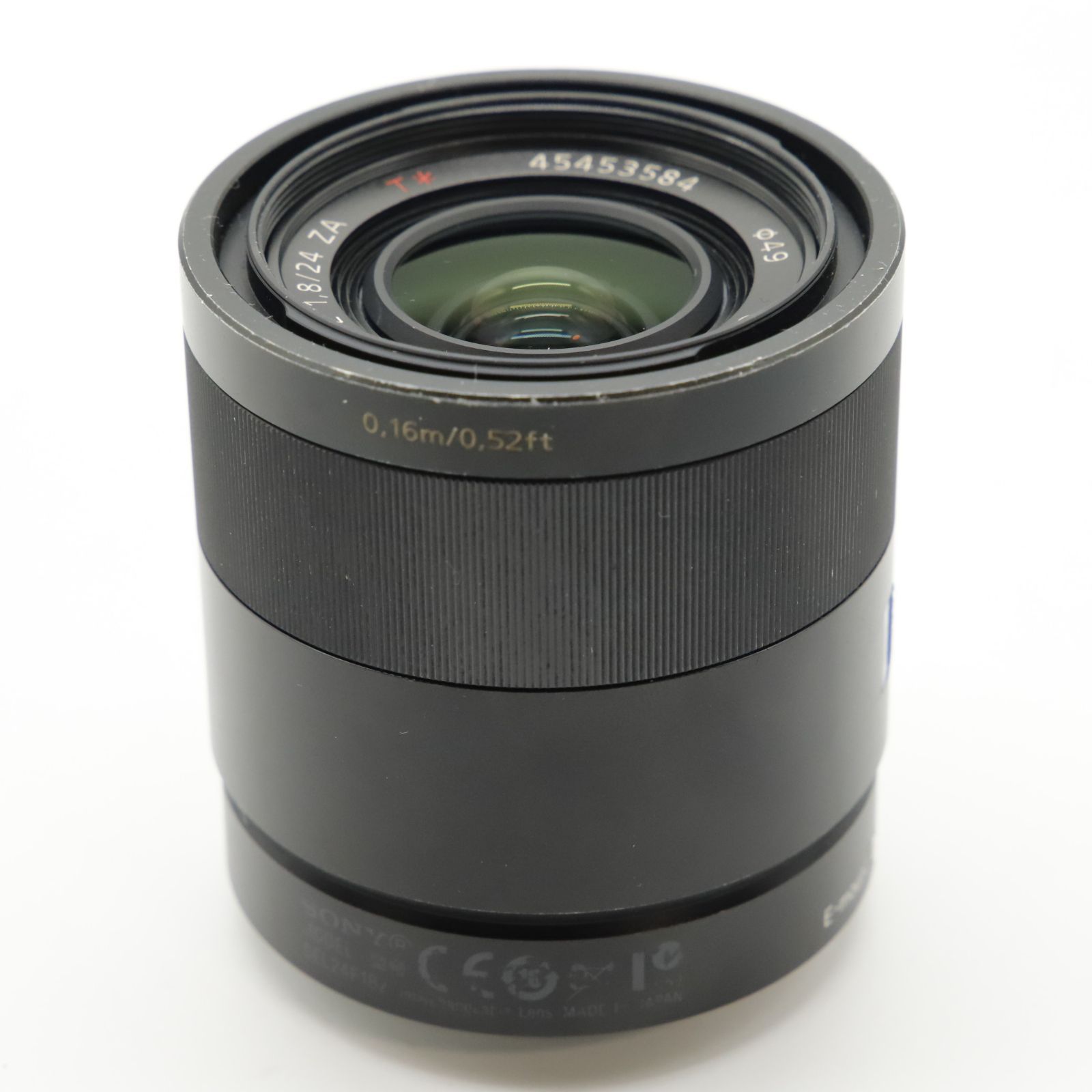 レンズ(単焦点) SONY SEL24F18Z Amazon.co.jp: SONY 単焦点レンズ Sonnar T* 24mm F1.8 ZA ソニー E
