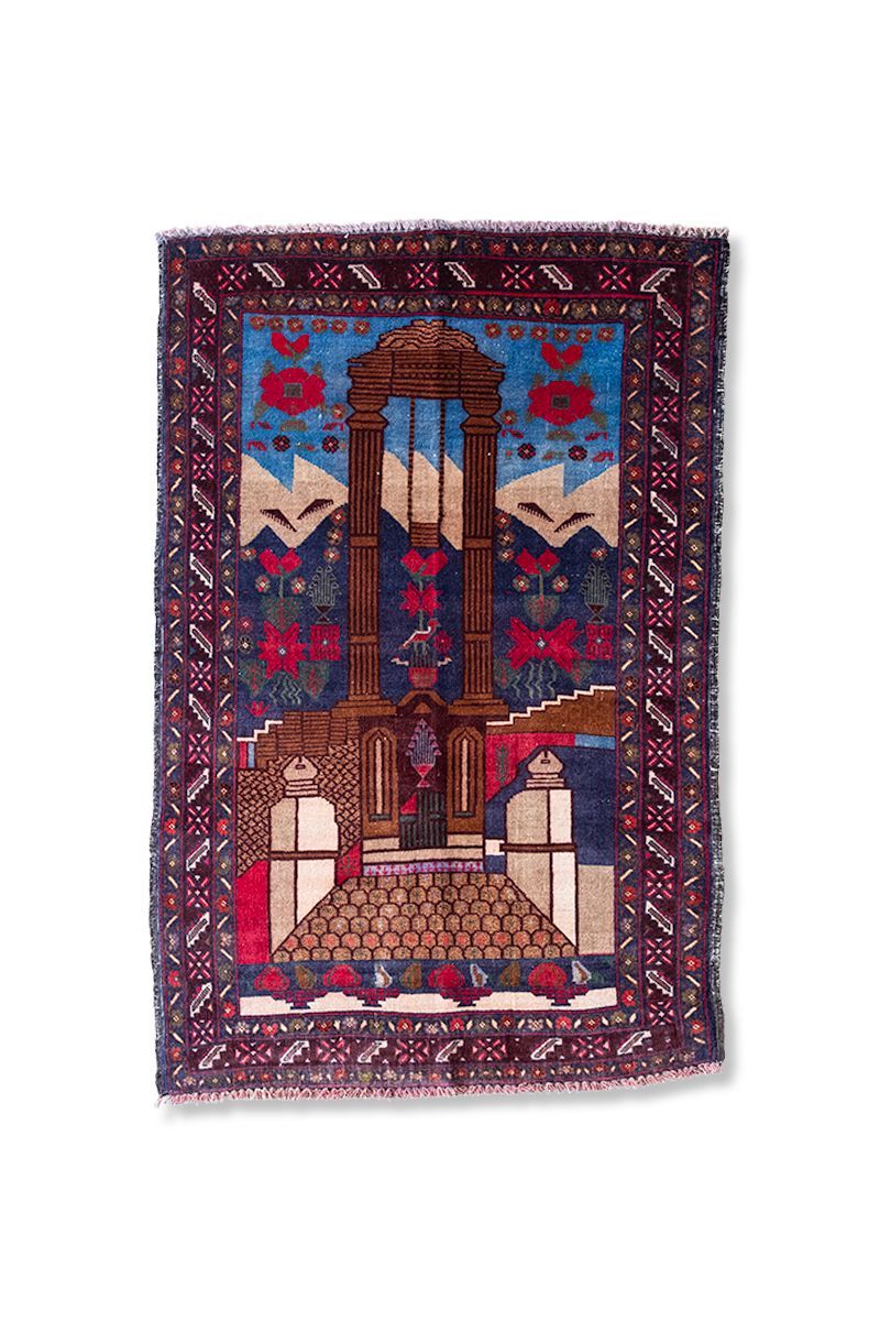 トライバルラグ ヴィンテージラグ アフガン バルーチ族