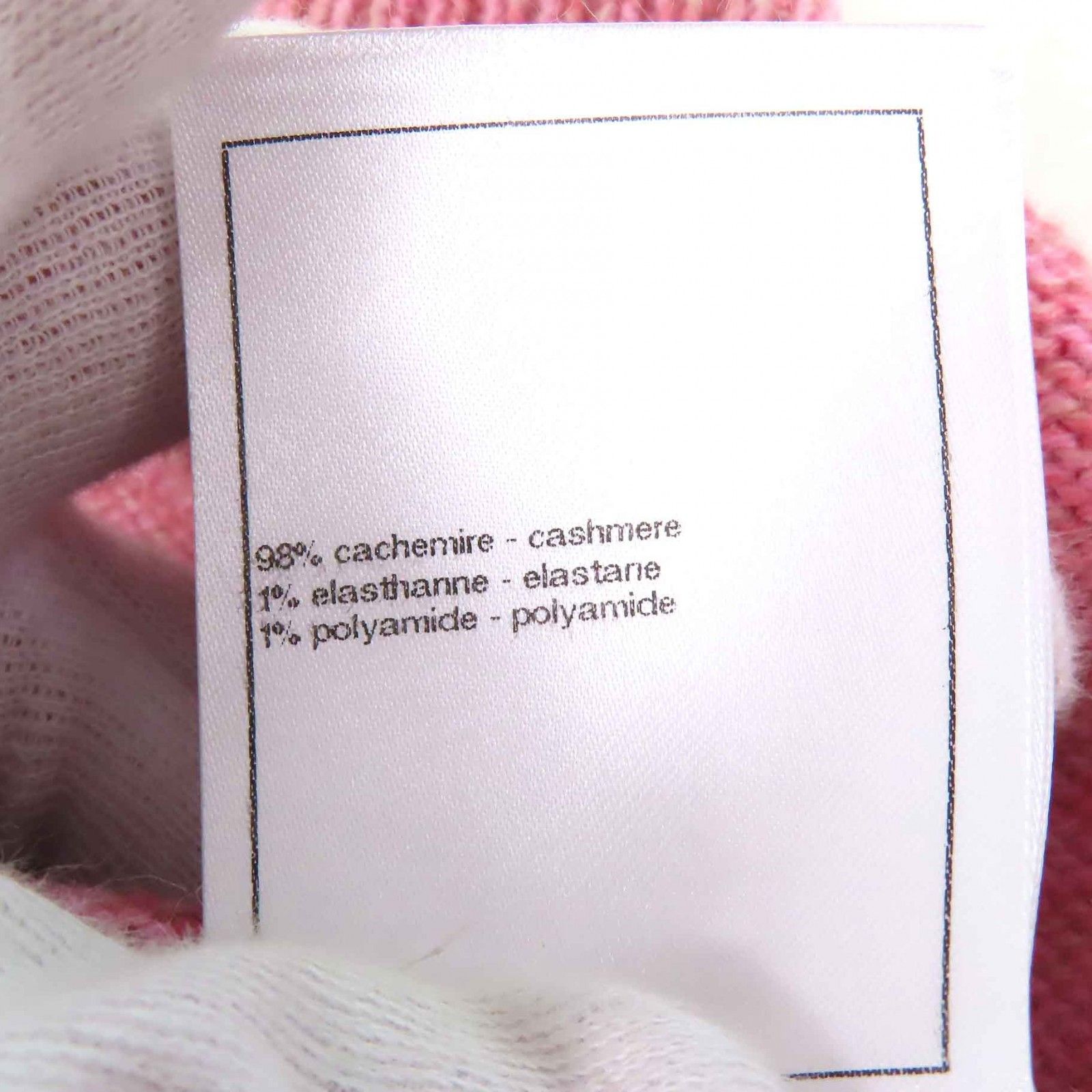 極美品△CHANEL シャネル P77562 カシミヤ98％ ココマーク ギター ワッペン クルーネック 長袖 ニット セーター ピンク 34 イタリア製 極美品△CHANEL シャネル P77562 カシミヤ98％ ココマーク