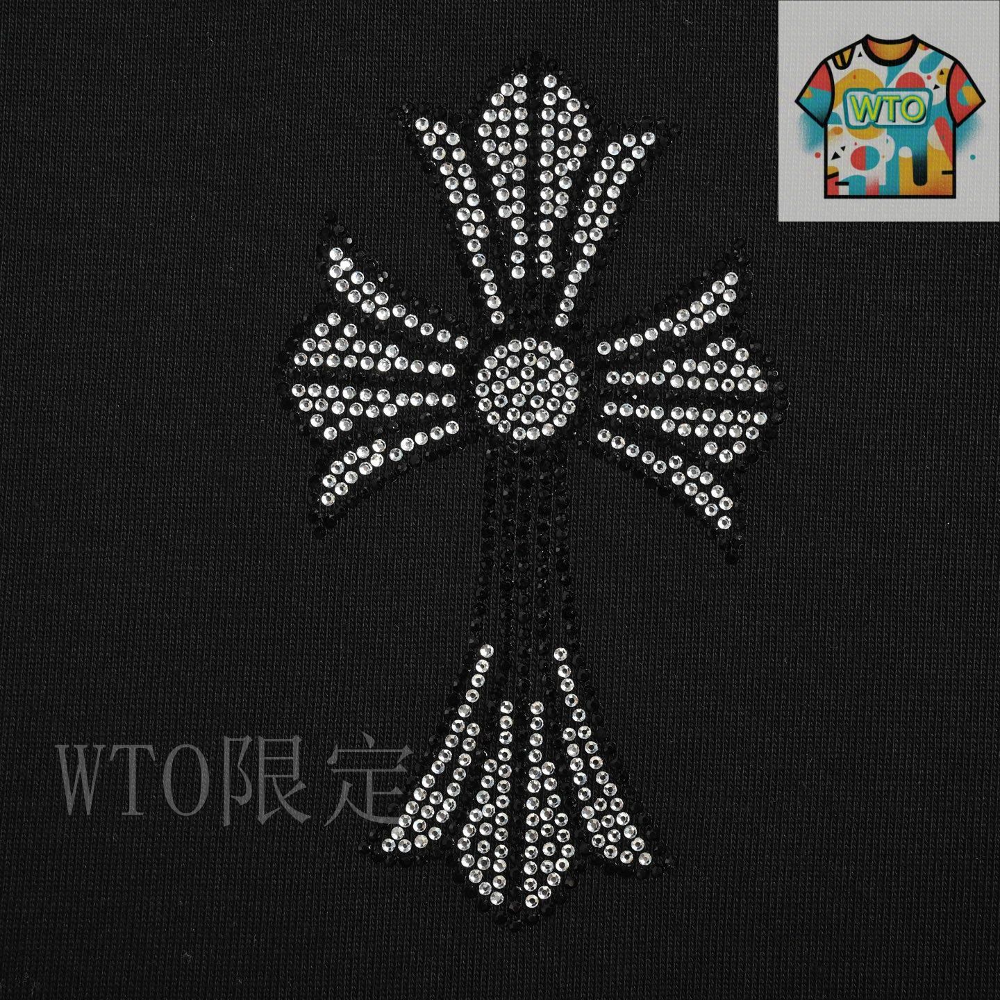 みうゆ 十字架5 今日特価】カラーダイヤ十字架 T シャツ / Color Diamond Cross