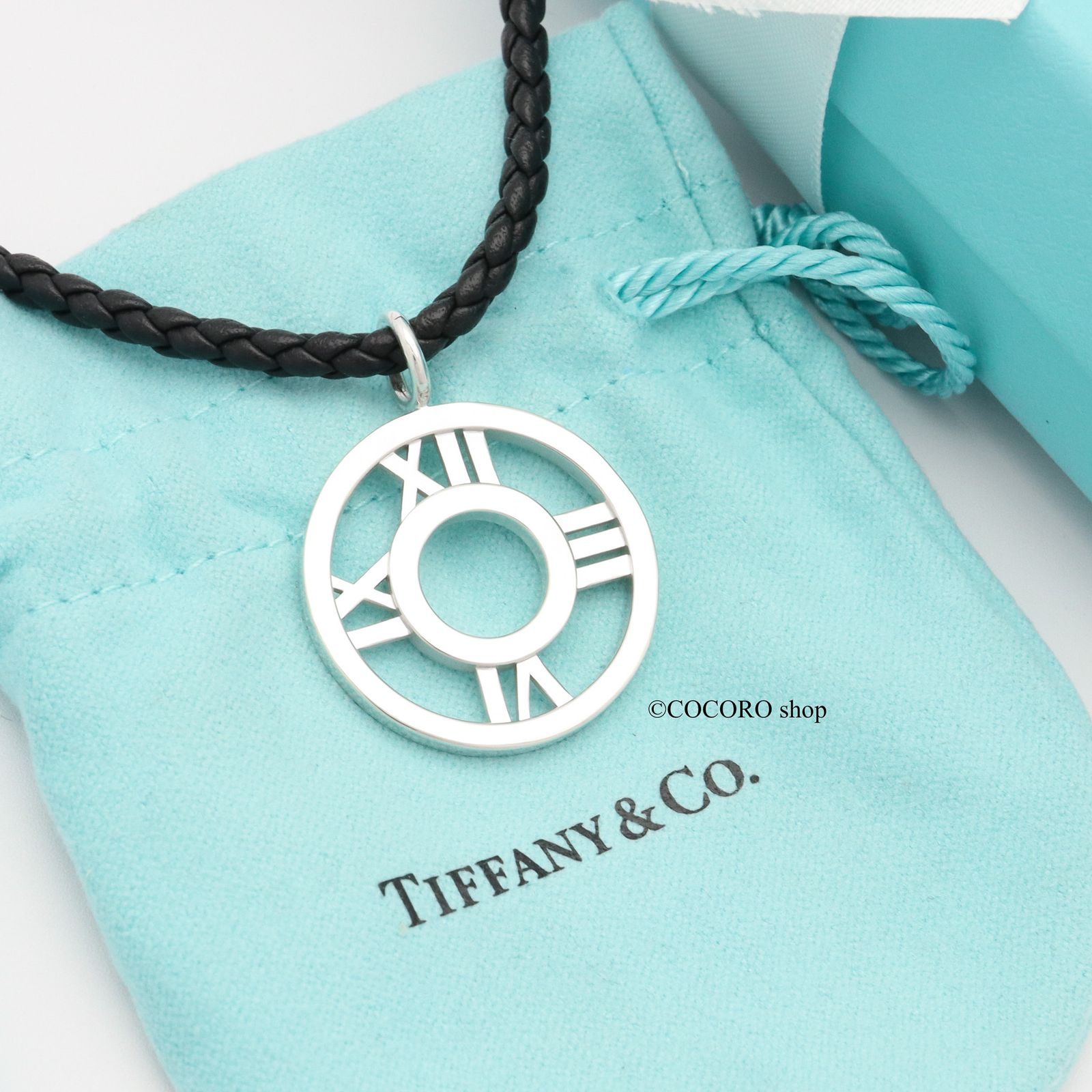 美品】TIFFANY&Co. ラージ オープン アトラス サークル ネックレス