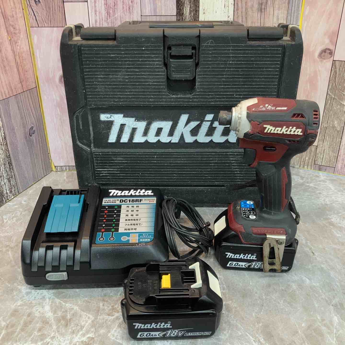 マキタ makita 18V コードレスインパクトドライバー TD171DGXAR オーセンティックレッド 八潮店