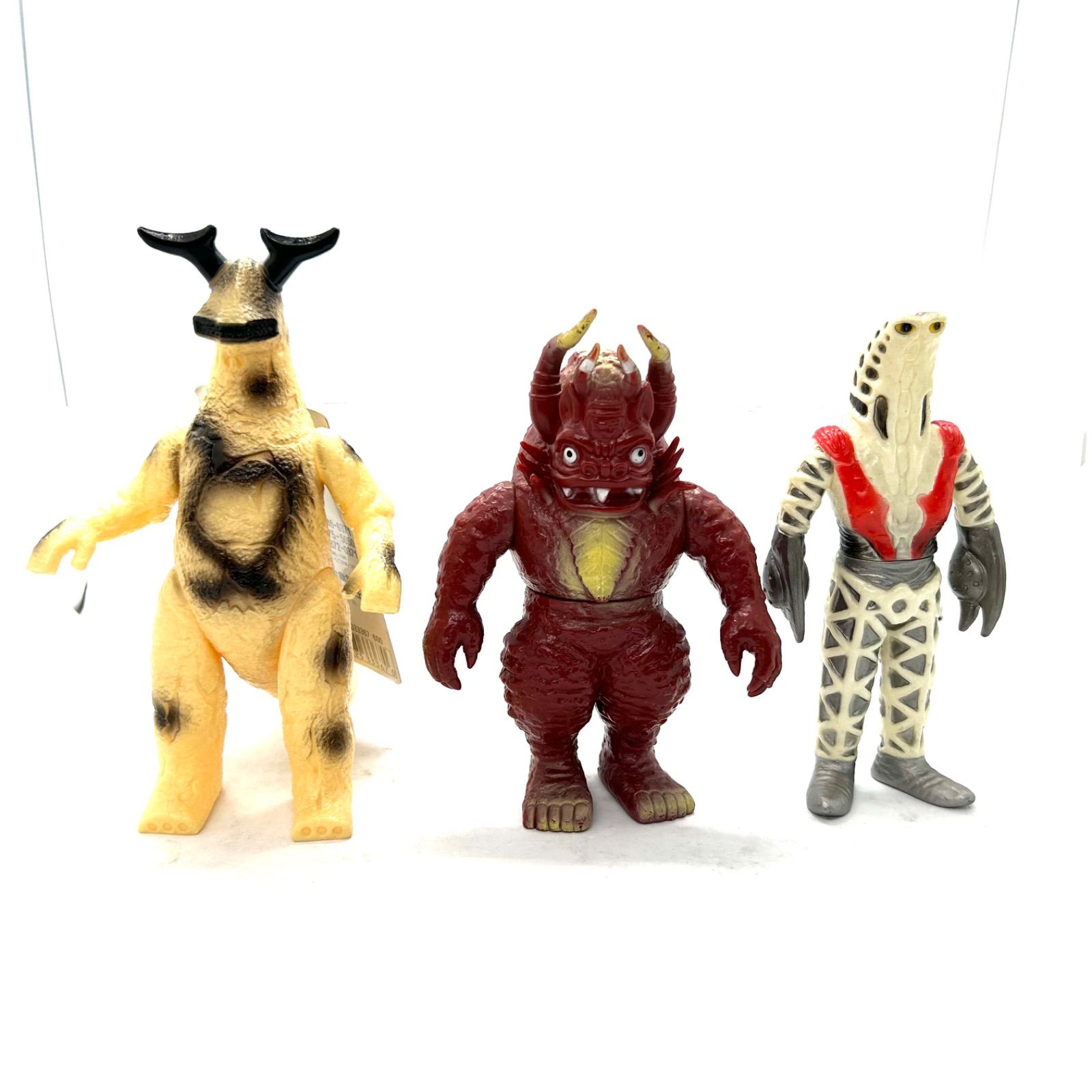 ウルトラセブン　エレキング / ミクラス / 恐竜戦車 / ゴドラ星人　ソフビ ウルトラセブン エレキング / ミクラス / 恐竜戦車 / ゴドラ星人