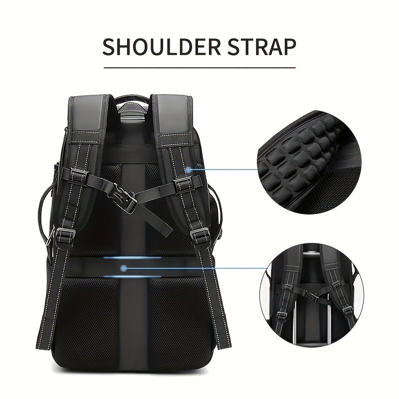 新着商品 男性用旅行プロフェッショナルカメラバックパックトリポッドブラケット付き取り外し な盗難防止旅行43.18cmラップトップバックパック40LアウトドアビジネスバックパックデジタルSLRカメラに適していますEQf