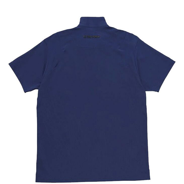 ルコック ハーフジップ 半袖シャツ メンズ ゴルフウェア le coq