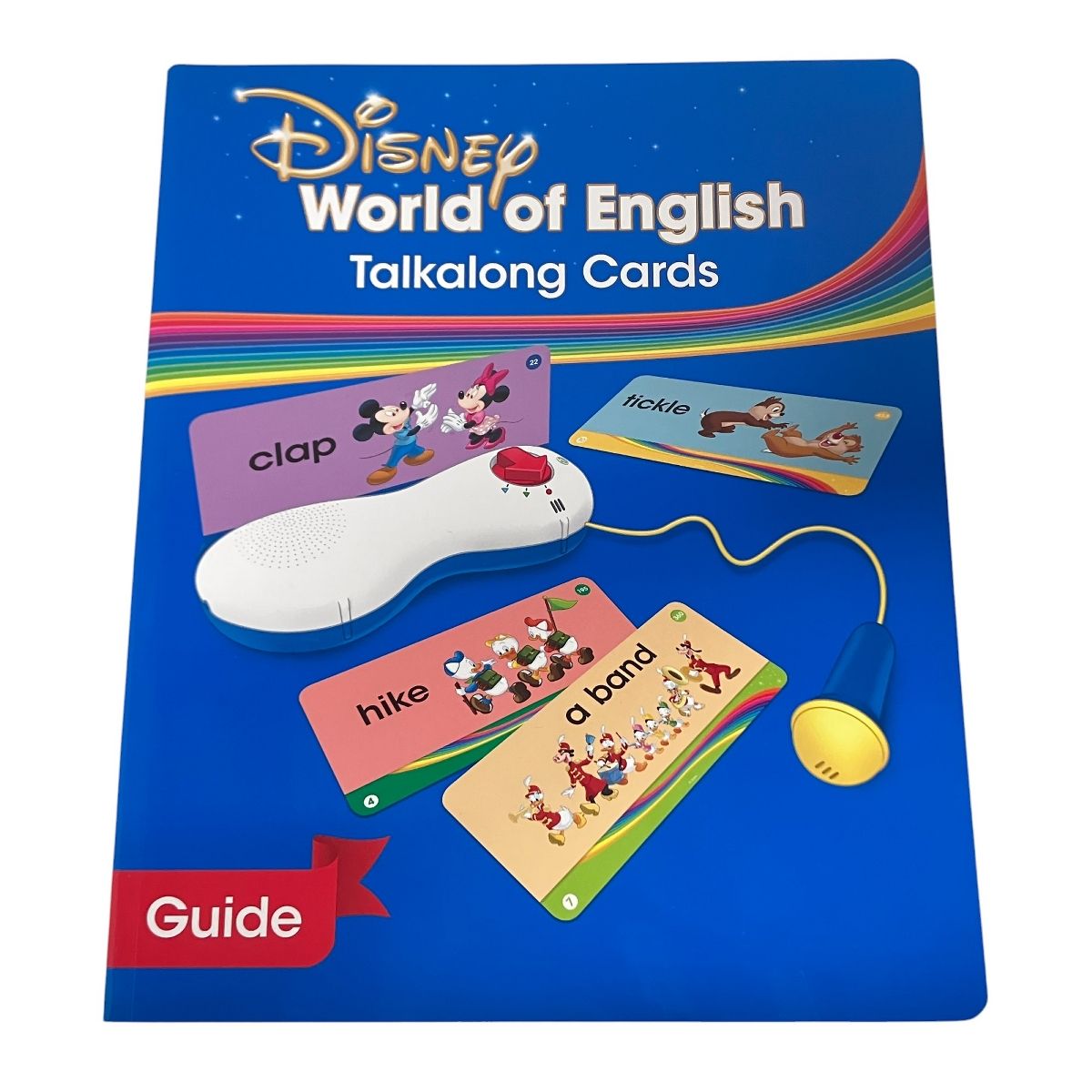 2018年 トークアロング　Q&A対応 　ディズニー英語システム　 307704 2018年購入 トークアロングセット・Q＆Aカード 両面デジタル