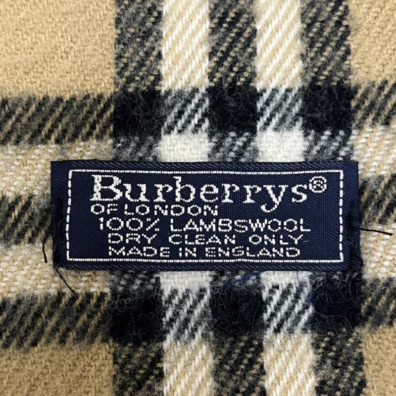 BURBERRY バーバリー マフラー 90年代頃 イングランド製 ノバ