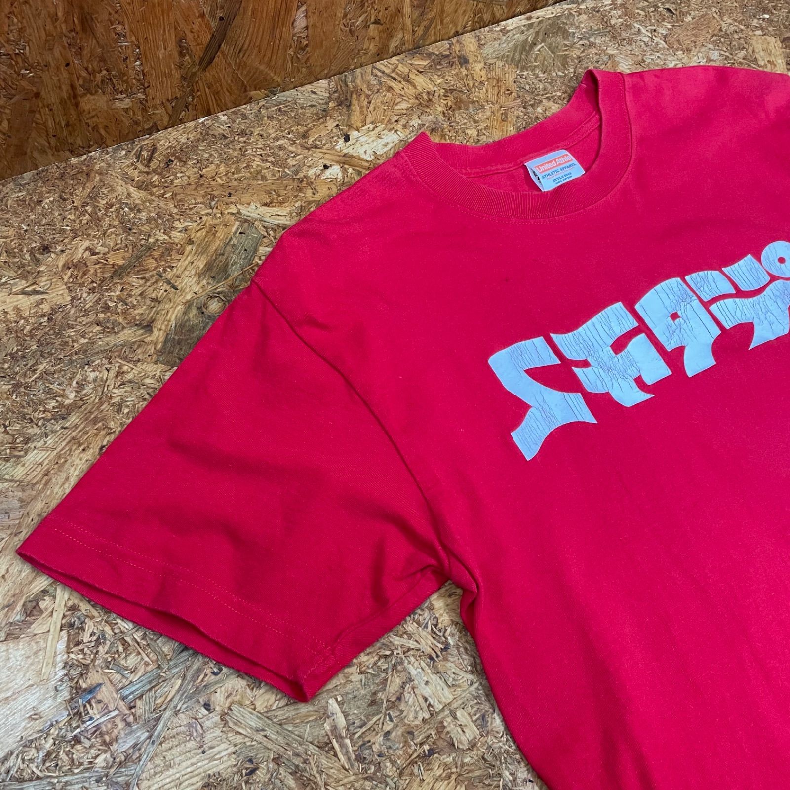 スチャダラパー アルバム11リリースツアーTシャツ L レッド 2000年代