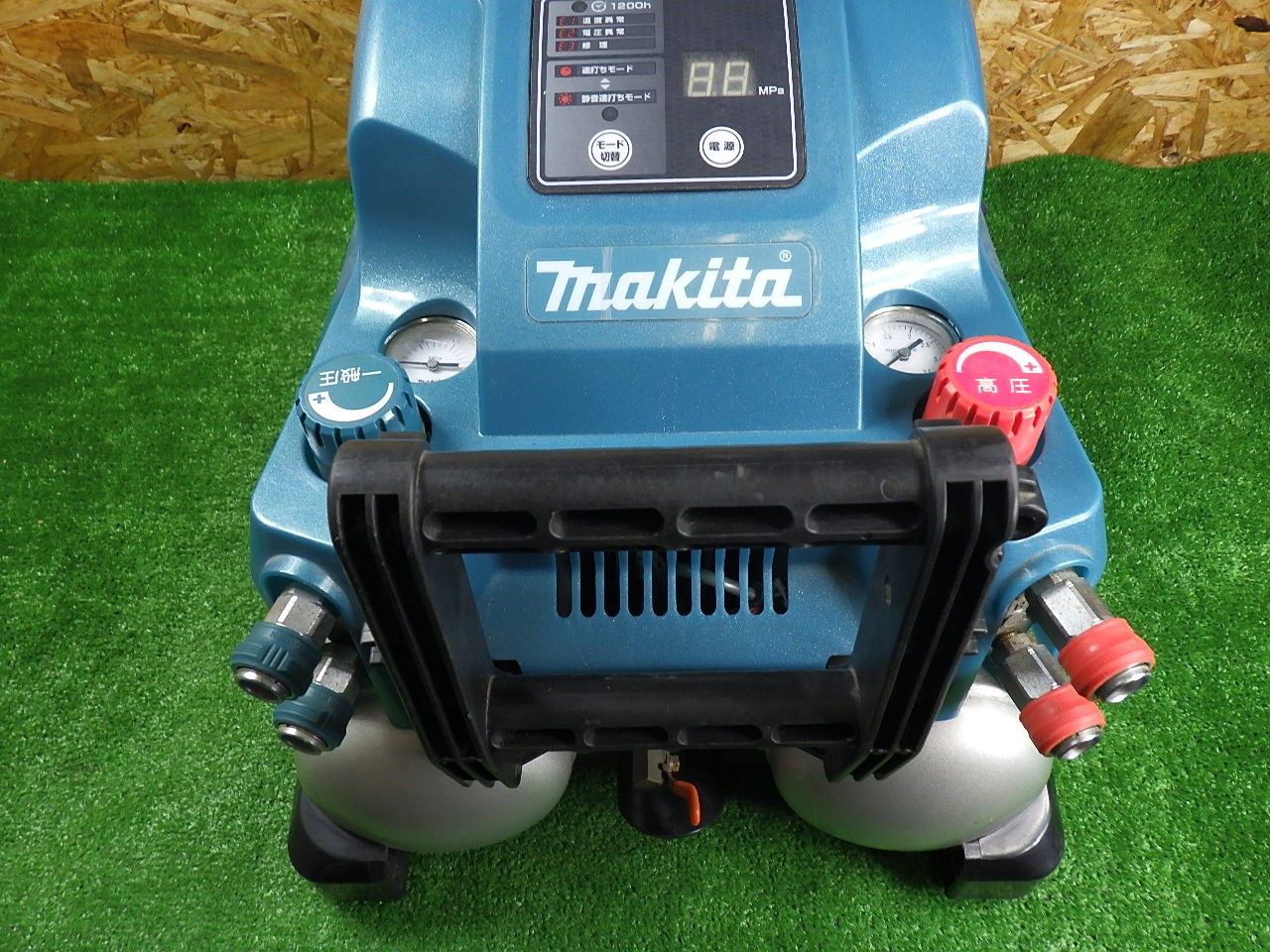 満タンまで約5分20秒 マキタ 11L エアコンプレッサ 青 AC461XL エアツール エア工具 makita 品
