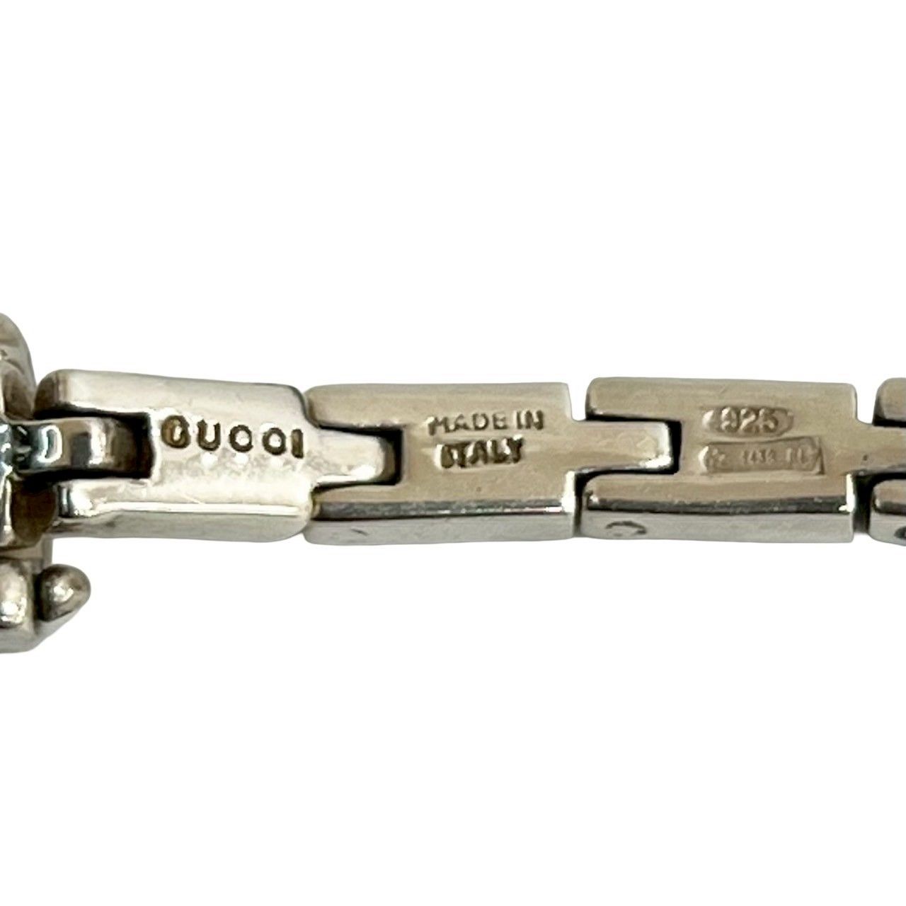 極 美品 希少品 GUCCI グッチ ベルト モチーフ ブレスレット