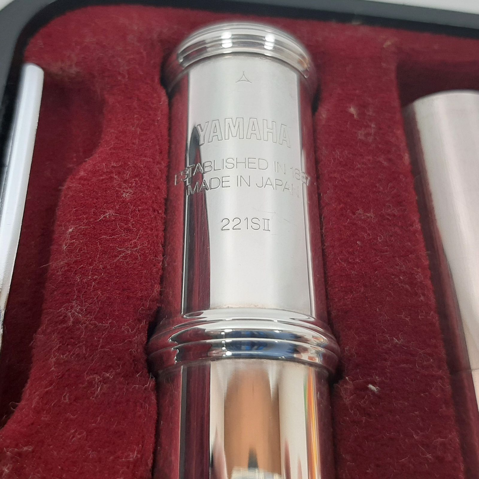 YAMAHA ヤマハ YFL-221SⅡ フルート 純正ハードケース付き 319512